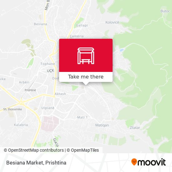 Besiana Market map