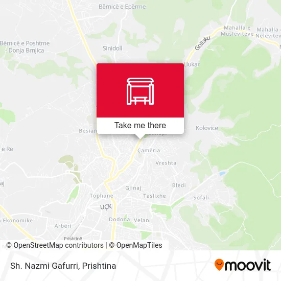 Sh. Nazmi Gafurri map