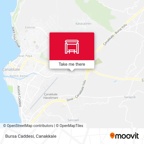 Bursa Caddesi map