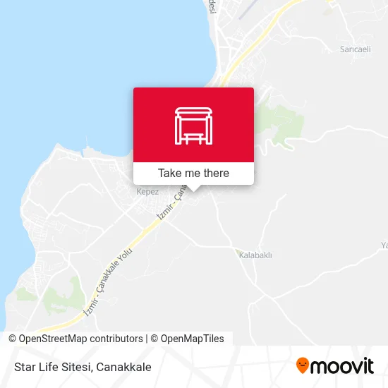Star Life Sitesi map