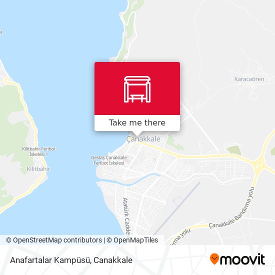 Anafartalar Kampüsü map