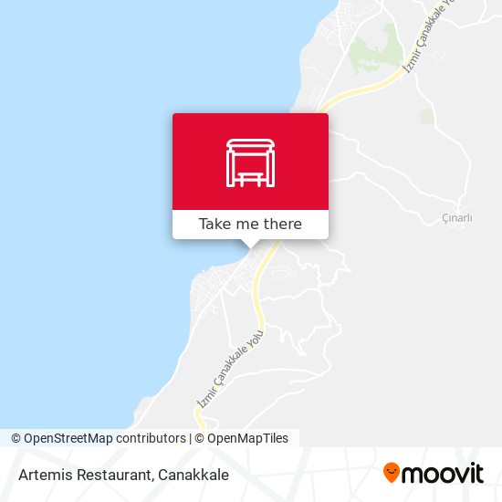 Artemis Restaurant map