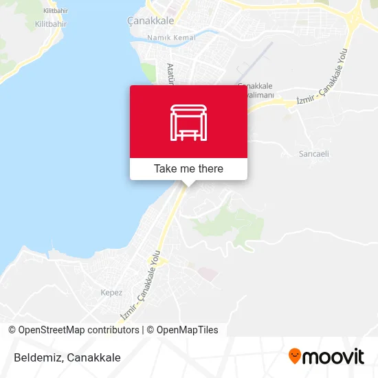 Beldemiz map
