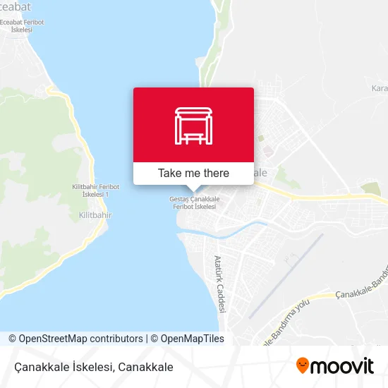 Çanakkale İskelesi map