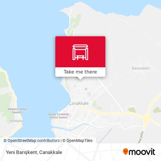 Yeni Barışkent map