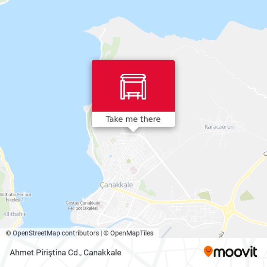 Ahmet Piriştina Cd. map