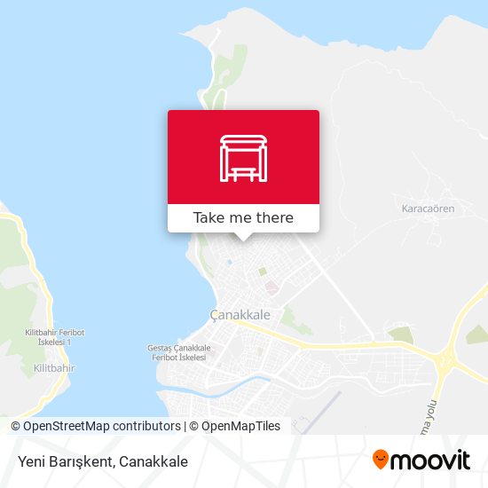 Yeni Barışkent map