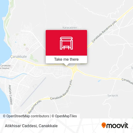 Atikhisar Caddesi map