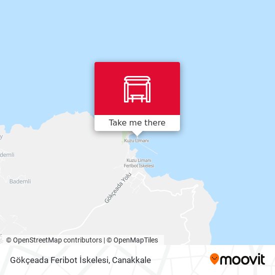 Gökçeada Feribot İskelesi map