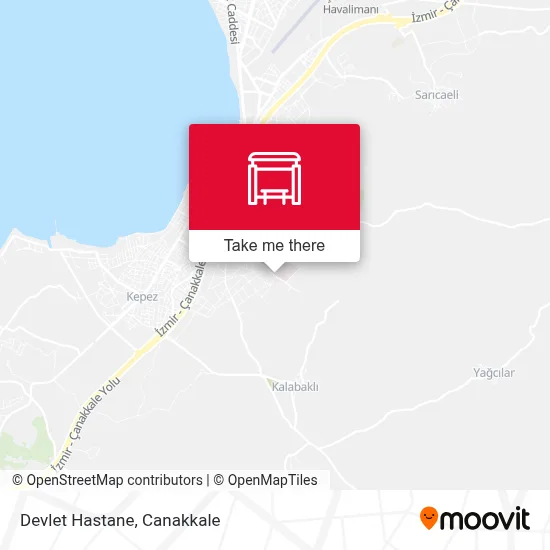 Devlet Hastane map