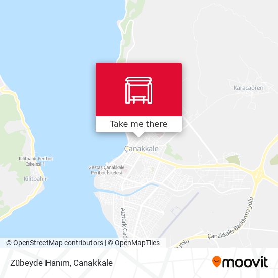Zübeyde Hanım map