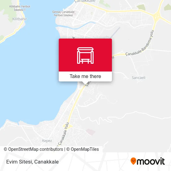 Evim Sitesi map