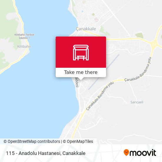 115 - Anadolu Hastanesi map