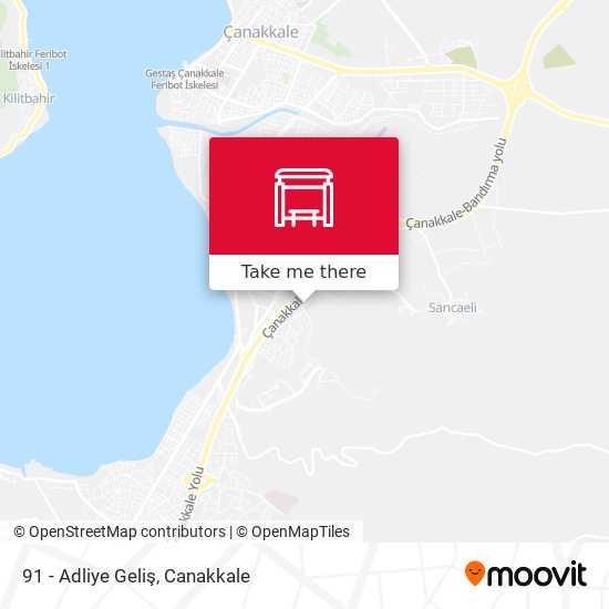 91 - Adliye Geliş map
