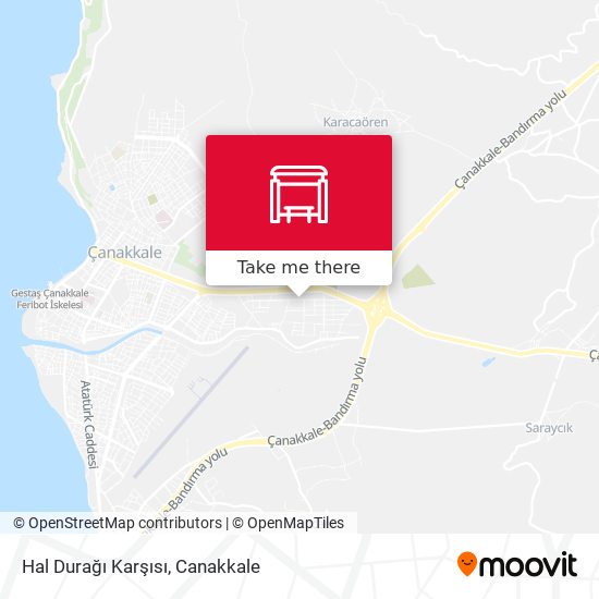 Hal Durağı Karşısı map