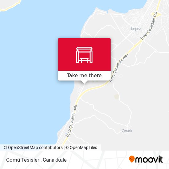 Çomü Tesisleri map