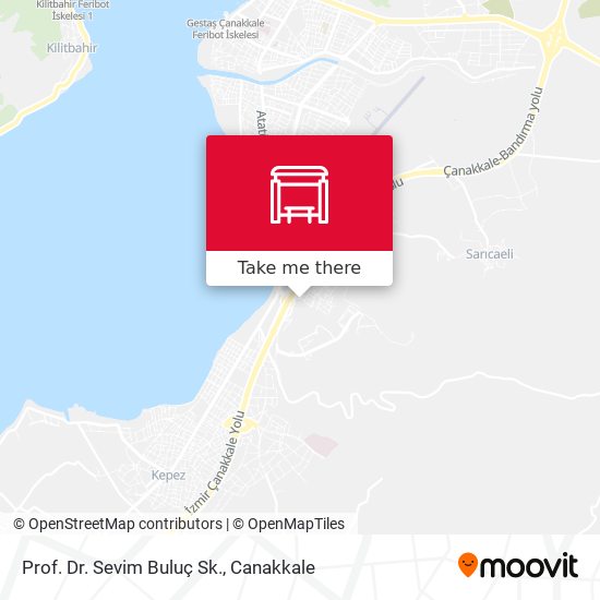 Prof. Dr. Sevim Buluç Sk. map