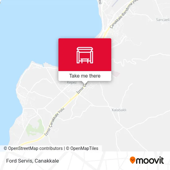 Ford Servis map