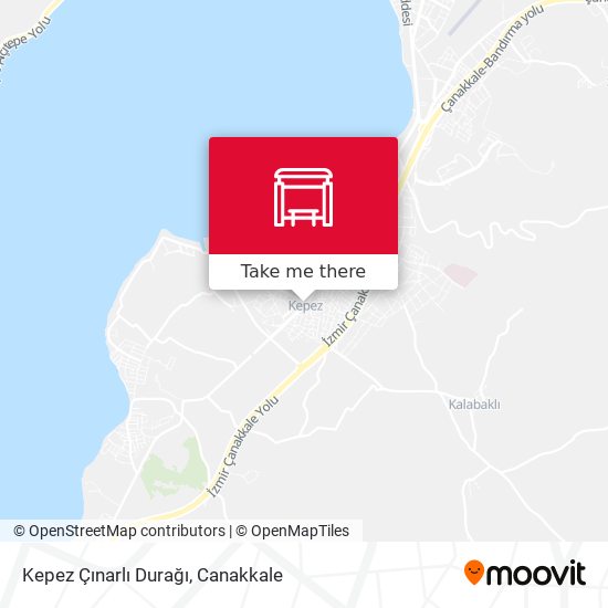 Kepez Çınarlı Durağı map