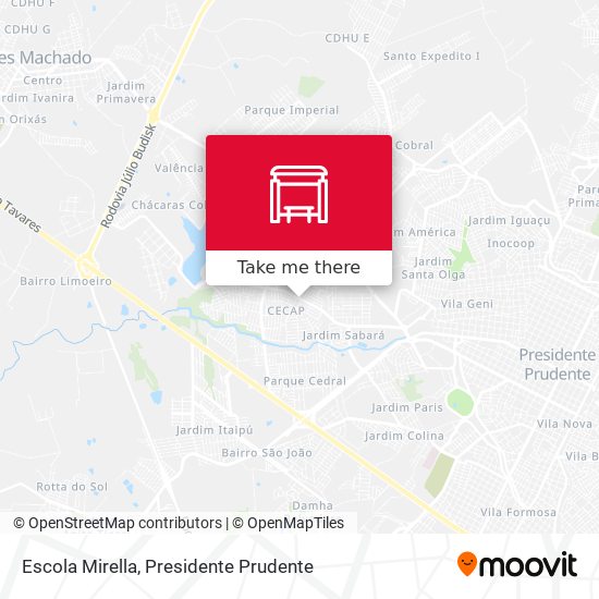 Escola Mirella map
