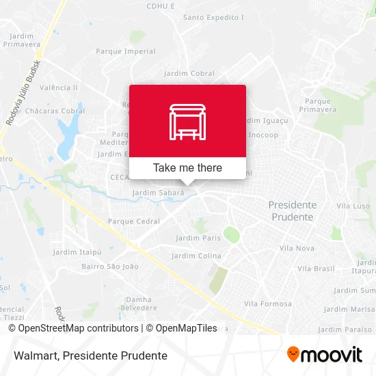 Walmart map