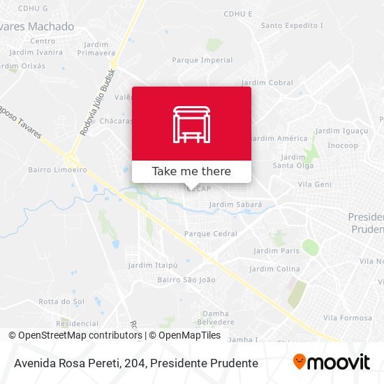 Avenida Rosa Pereti, 204 map