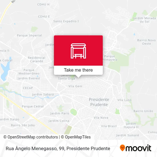 Rua Ângelo Menegasso, 99 map