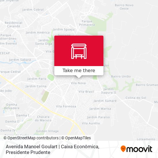 Avenida Manoel Goulart | Caixa Econômica map