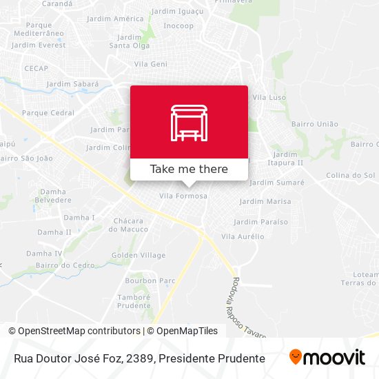 Rua Doutor José Foz, 2389 map