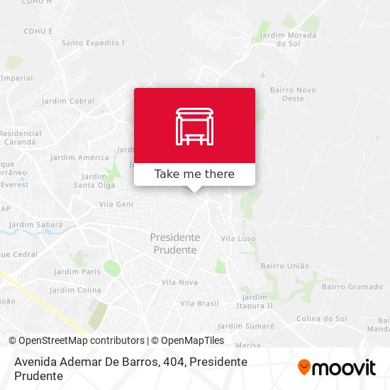 Avenida Ademar De Barros, 404 map