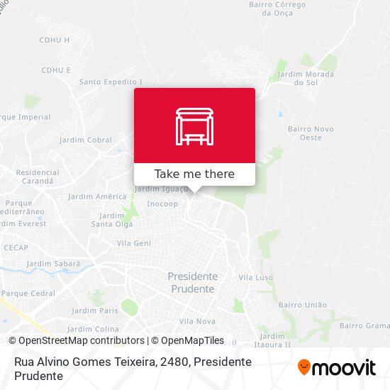 Rua Alvino Gomes Teixeira, 2480 map