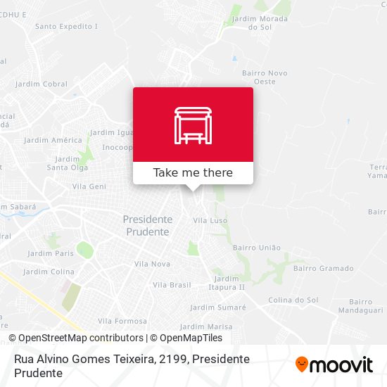 Rua Alvino Gomes Teixeira, 2199 map