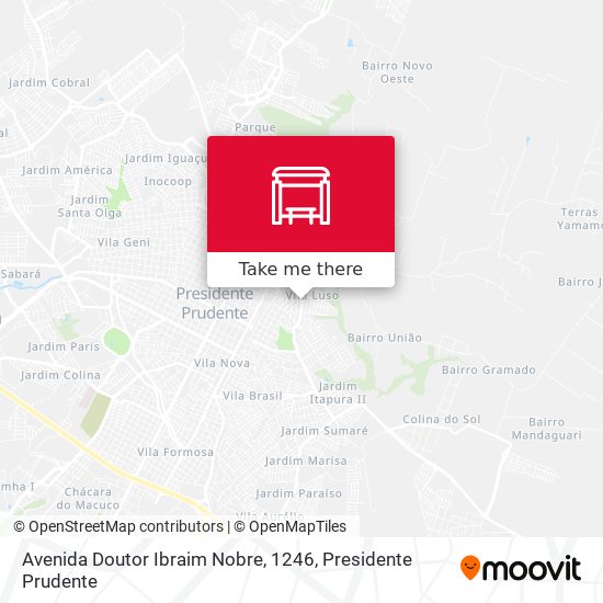Avenida Doutor Ibraim Nobre, 1246 map