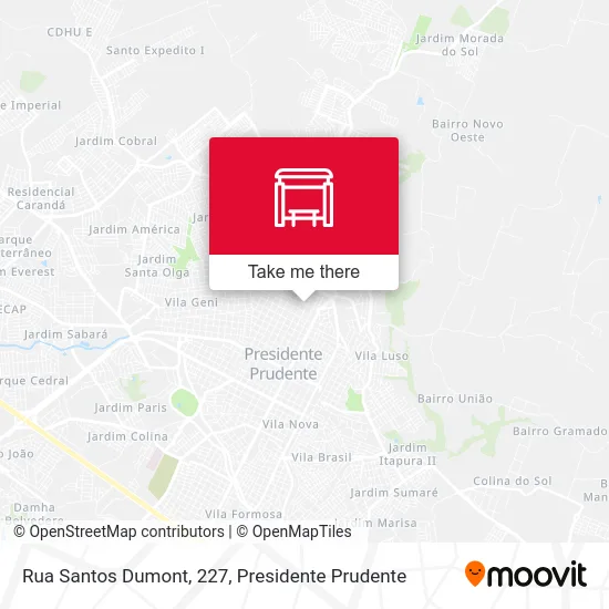Rua Santos Dumont, 227 map