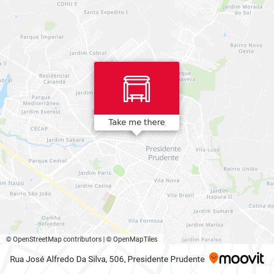 Rua José Alfredo Da Silva, 506 map
