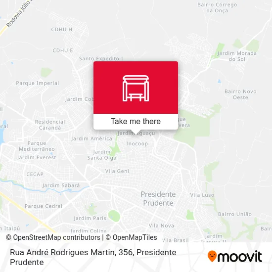 Rua André Rodrigues Martin, 356 map