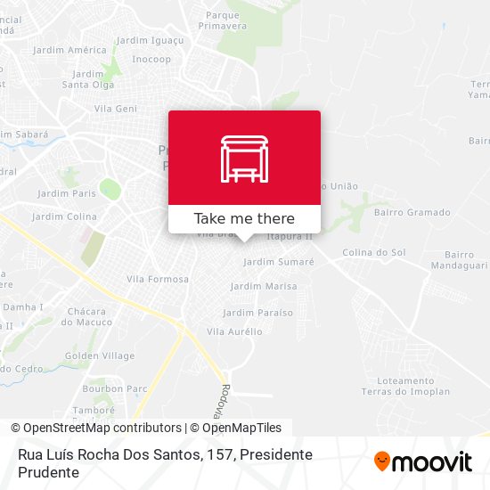 Mapa Rua Luís Rocha Dos Santos, 157