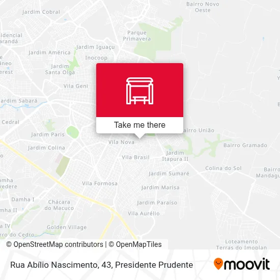 Rua Abílio Nascimento, 43 map