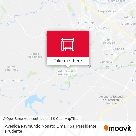 Avenida Raymundo Nonato Lima, 45a map