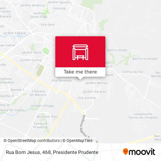 Rua Bom Jesus, 468 map