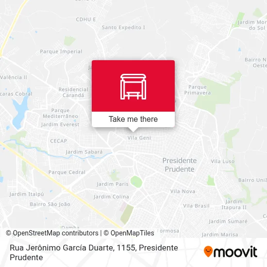 Rua Jerônimo García Duarte, 1155 map