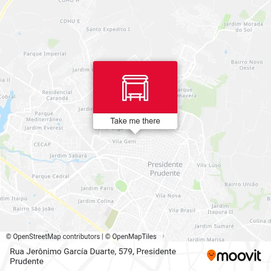Rua Jerônimo García Duarte, 579 map