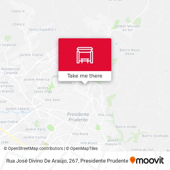 Rua José Divino De Araújo, 267 map