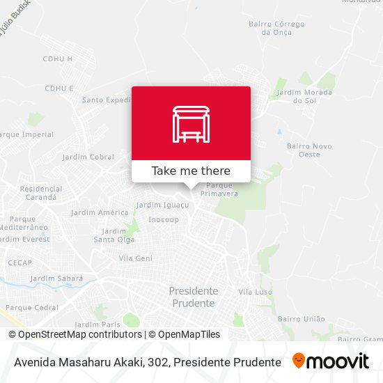 Avenida Masaharu Akaki, 302 map