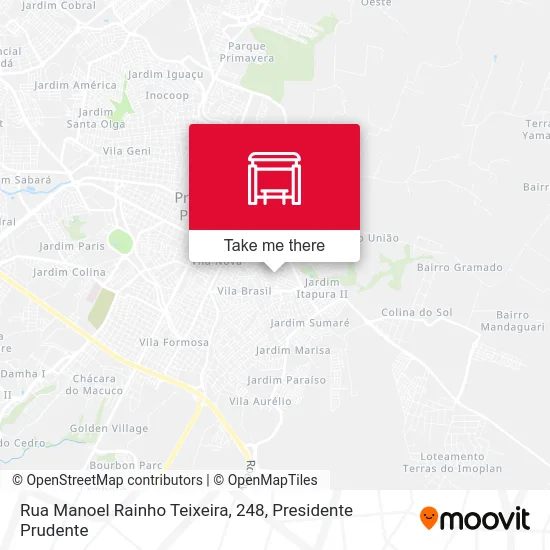 Rua Manoel Rainho Teixeira, 248 map