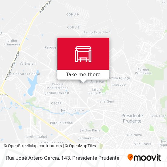 Rua José Artero Garcia, 143 map