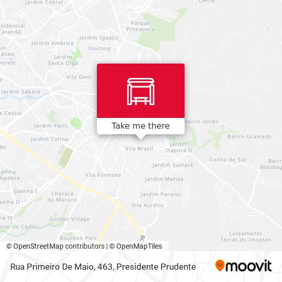 Rua Primeiro De Maio, 463 map