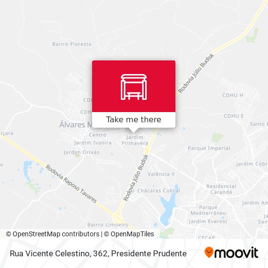 Rua Vicente Celestino, 362 map