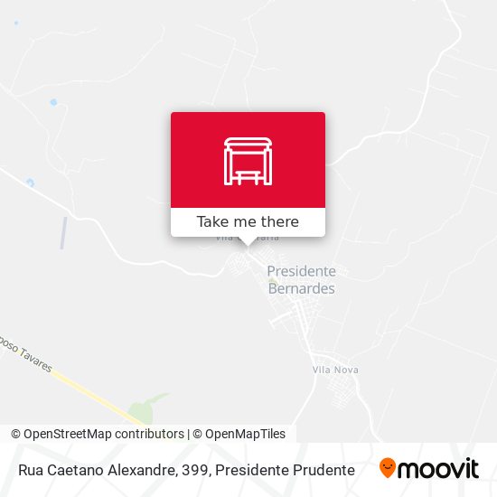 Mapa Rua Caetano Alexandre, 399