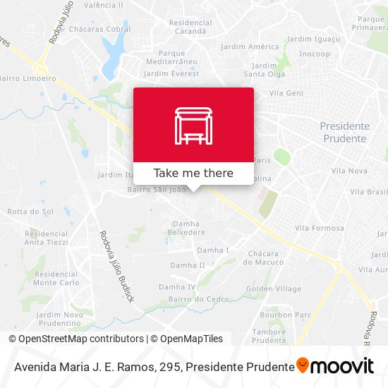 Avenida Maria J. E. Ramos, 295 map